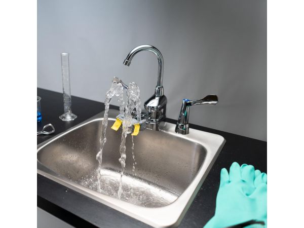 Halo Swing Activated Faucet and Eyewash